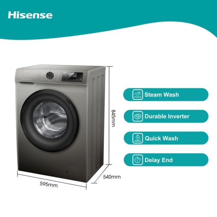 Hisense front deals loader washing machine