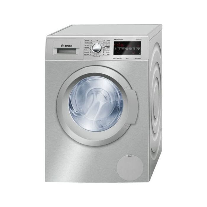 Bosch 9kg Silver Washing Machine Hirsch S