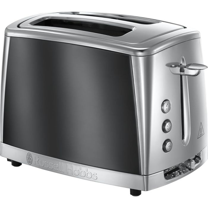 Russell Hobbs 2-slice Grey Luna Toaster - 23221-70SA Hirsch's