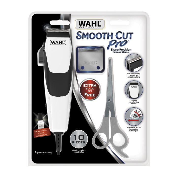 Wahl Smooth Cut Pro 10 Piece Hair Clipper Kit - 9314-3016 Hirsch's