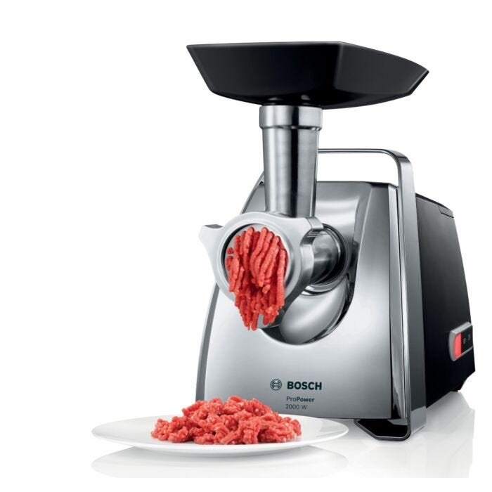 Bosch meat grinder top