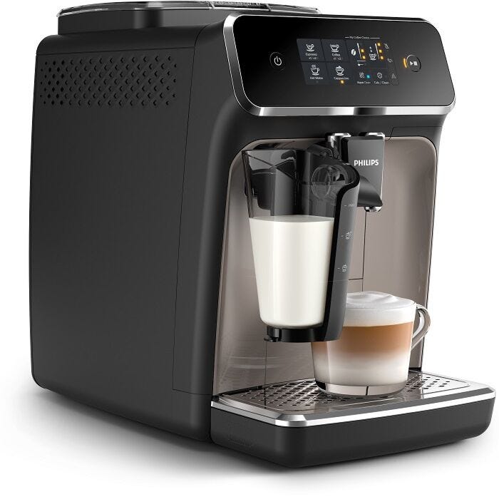 Philips LatteGo Series 2200 Fully automatic Coffee Machine EP2235 40 Hirsch s