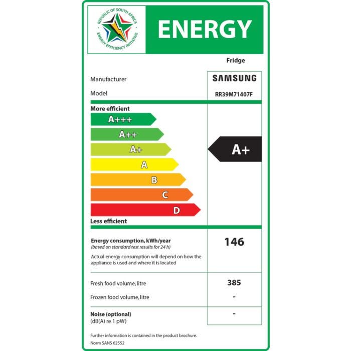 Samsung fridge store power consumption