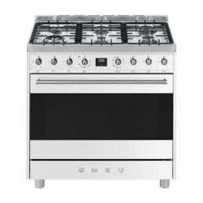 Smeg white hot sale gas hob