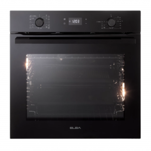 Elba Elio 60cm Black Electric Multifuction Oven - 02/EL11XLFB300