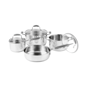 Legend 7PCE Classic Chef Stainless Steel Pot Set - 100193