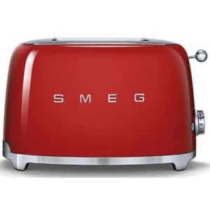 Smeg Red 50's Retro Style 4 Slice Toaster - TSF02RDSA 