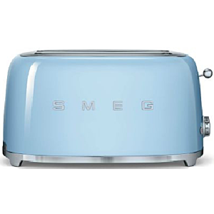 Smeg 4 Slice Blue Toaster - TSF02PBSA 