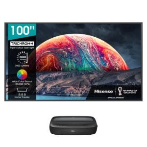 Hisense 254cm (100") 4K Smart Laser TV - 100L9G