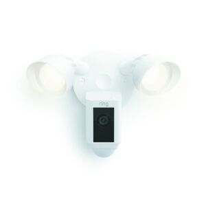 Ring - Floodlight Cam Wired Plus - White