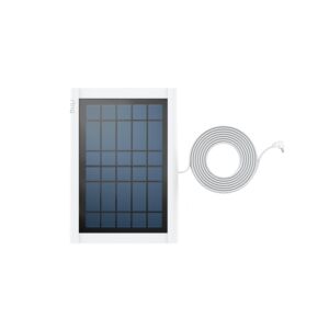 Ring - Solar Panel V4 - 2nd Gen - White ( For :  Stick Up, Spotlight Plus)