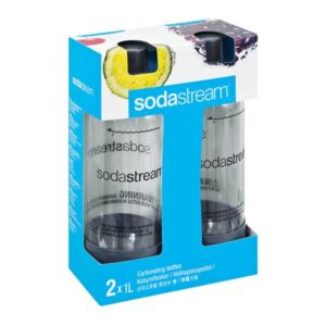 Sodastream Screw Fit 1 litre PET Bottles, Set of 2266072