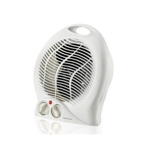 Mellerware White Floor Fan Heater - 35200 
