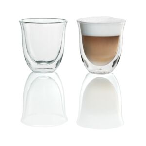 De'Longhi Double Walled Cappuccino Glasses