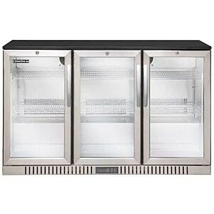 Swiss 3 Door Under Counter Bar Fridge - BB-3