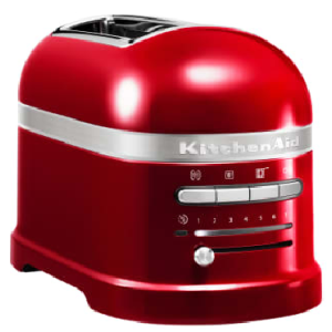 Kitchen Aid Toaster 2 Slice Candy Apple - 5KMT2204ECA