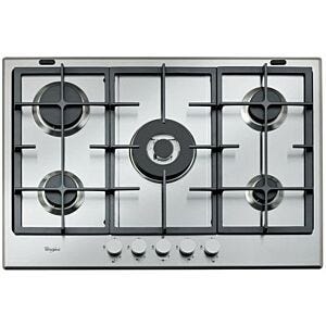 Whirlpool 75cm Stainless Steel Gas Hob - GMA7522IX 