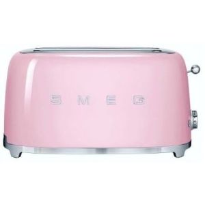Smeg 4 Slice Pink Toaster - TSF02PKSA 