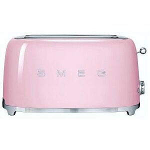 Smeg 4 Slice Pink Toaster - TSF02PKSA 