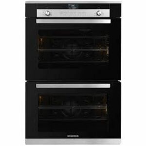 Grundig 70cm Multi Function Double Oven - GEDM26000B 