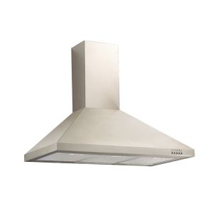 Falco 90cm Stainless Steel Pyramid Chimney Extractor - FAL-90-52S 