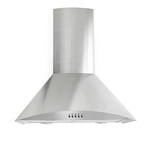 Falco 60cm Stainless Steel Slant Side Chimney Extractor - FAL-60-55SLS 