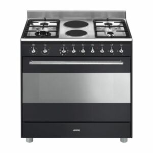 Smeg 90cm Anthracite Gas/Electric Stove - SSA92MAA9 