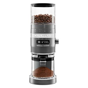KitchenAid Medallion Silver Artisan Burr Grinder - 5KCG8433EMS