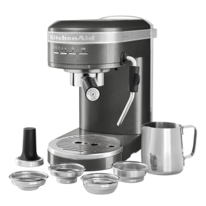 KitchenAid Artisan Espresso Machine Medallion Silver- 5KES6503EMS