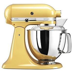 Kitchen Aid 4.8L Stand Mixer Majestic Yellow - 5KSM175PSEMY