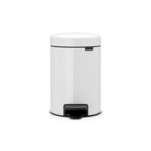 Brabantia White 3L Pedal Bin - 112126