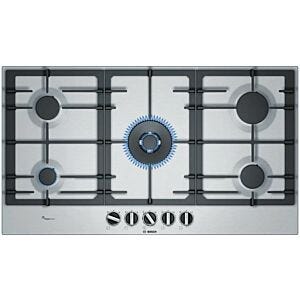 Bosch 90cm Stainless Steel Gas Hob - PCR9A5B90Z