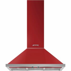 Smeg 90cm Fiery Red Portofino Extractor Hood - KPF9RD