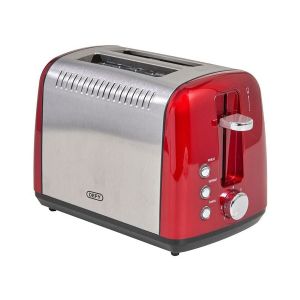 Defy 2 Slice Red Toaster - TA828R  