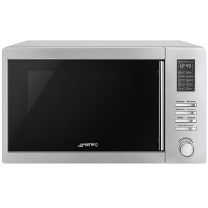 Smeg 34Lt Microwave Oven - MOE34CXI + FREE Smeg Apron! (76061)