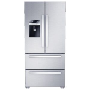 Grundig 530L Inox French Door Eco Fridge with Water Dispenser - GQN1232X