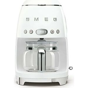 Smeg Retro White Drip Filter Coffee Machine - DCF02WHEU