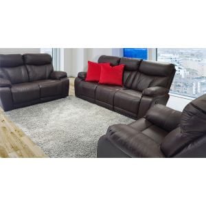 Grafton Everest Unity 3piece 5-action Lounge suite (Leather Uppers)