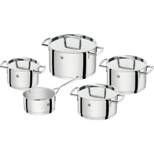 ZWILLING - Passion, 9pc 18/10 polished stainless steel cookware set - ZW-66060-000
