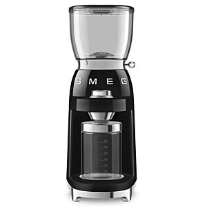 Smeg Black Retro Coffee Grinder - CGF01BLEU 