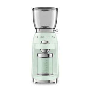 Smeg Pastel Green Retro Coffee Grinder - CGF01PGEU
