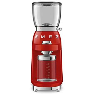 Smeg Red Retro Coffee Grinder - CGF01RDEU