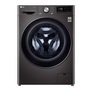 LG 8.5/5kg Black Stainless Steel Washer Dryer - F2V9GCP2E 