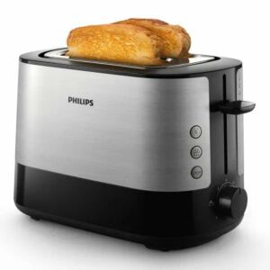 Philips Metal 2 Slice Toaster - HD2637/91 