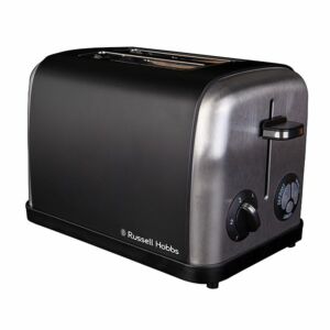 Russell Hobbs 2 Slice Matt  Black Toaster - 13975