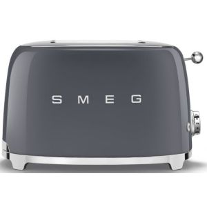 Smeg Retro 2 Slice Toaster Slate Grey - TSF01GREU/SA