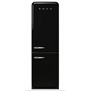 Smeg 365L Retro Black Top Fridge - FAB32RBL5 