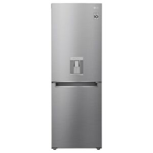 LG 301Lt Platinum Silver Combi Fridge - GC-F369NLJM