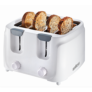 Salton White Cool Touch 4 Slice Toaster - ST4S-09