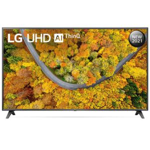 LG 190cm (75") UP7550 4K UHD Smart AI ThinQ TV - 75UP7550PVC